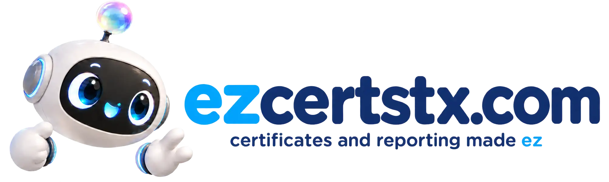 EZ Certs TX logo